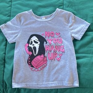 Ghostface “No You Hang Up” kids shirt